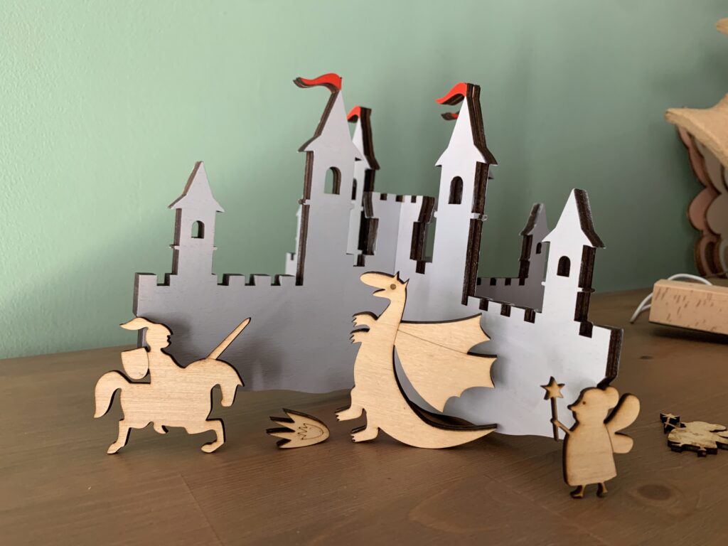 Castello in legno